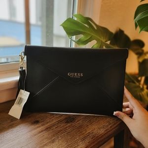 Guess Los Angeles Clutch with Charger Tassel